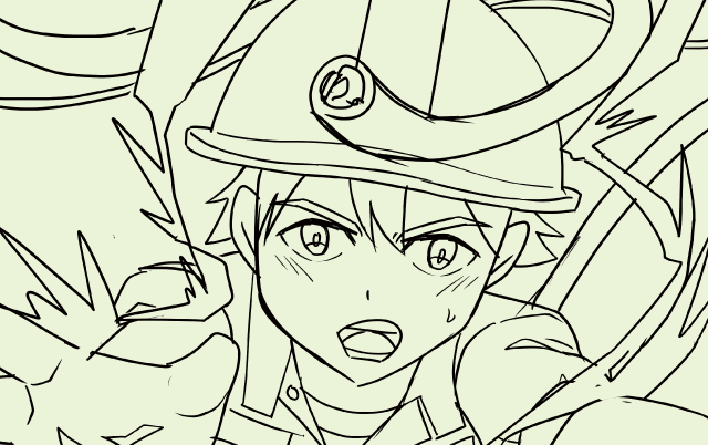 3.ラフ(下絵)の制作